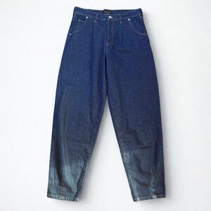 Banana Republic High Rise Balloon Jeans Womens 28/6 Tall Dark Wash Tapered
